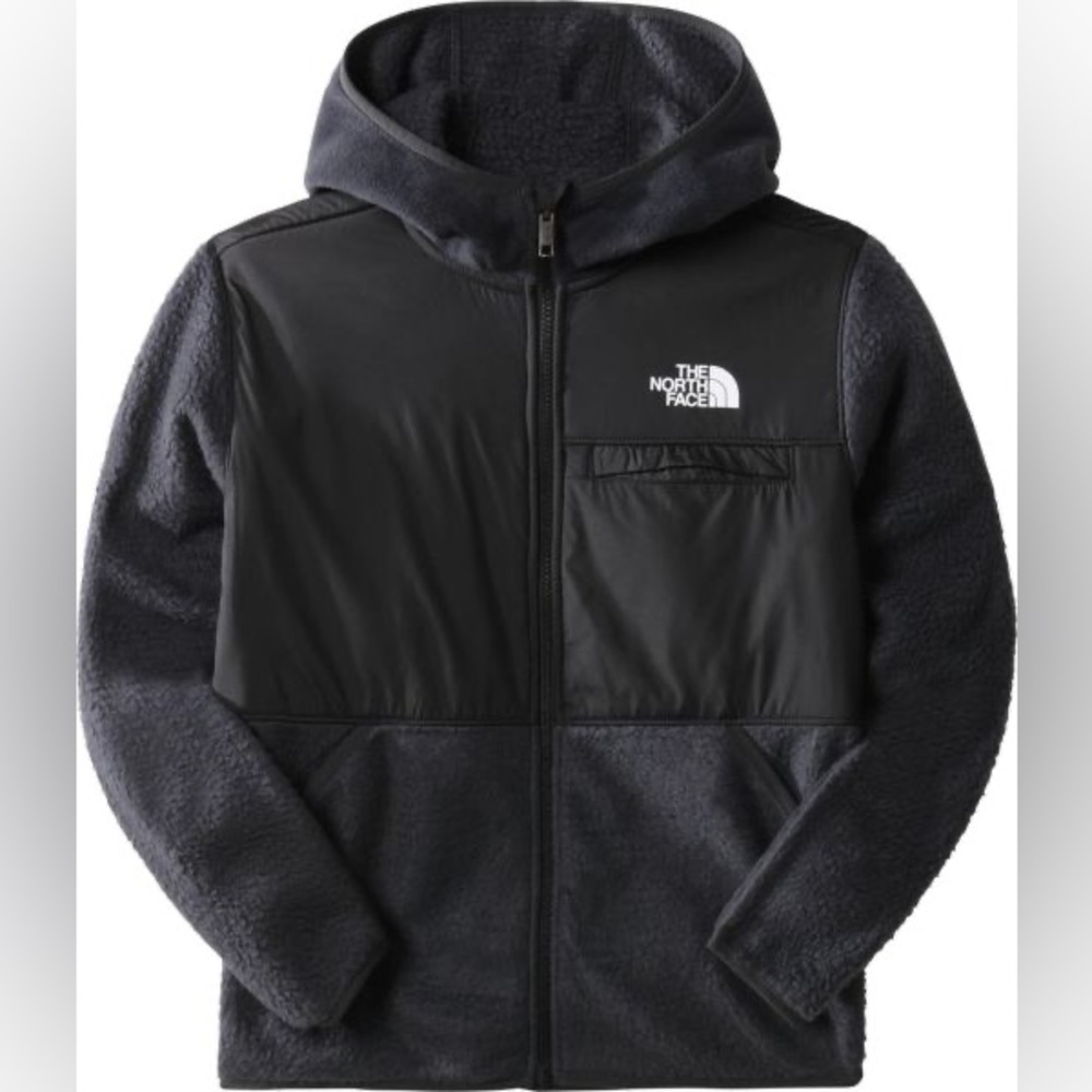 NWOT North Face Kids Black and Gray Hoodie